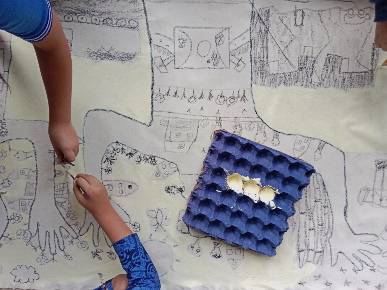 Laboratorio creativo infantil en Tezonapa